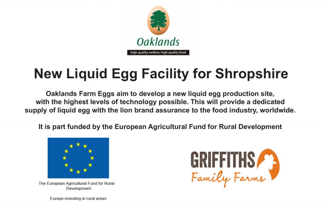 New Liquid Egg Facility for Shropshire