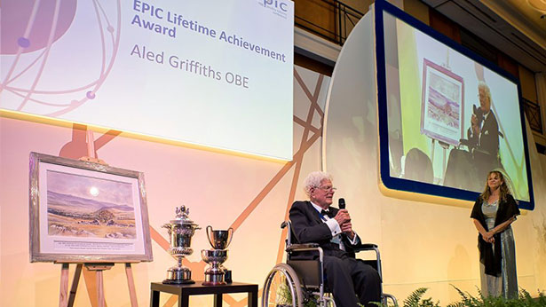 ALED GRIFFITHS OBE EPIC AWARD 2022